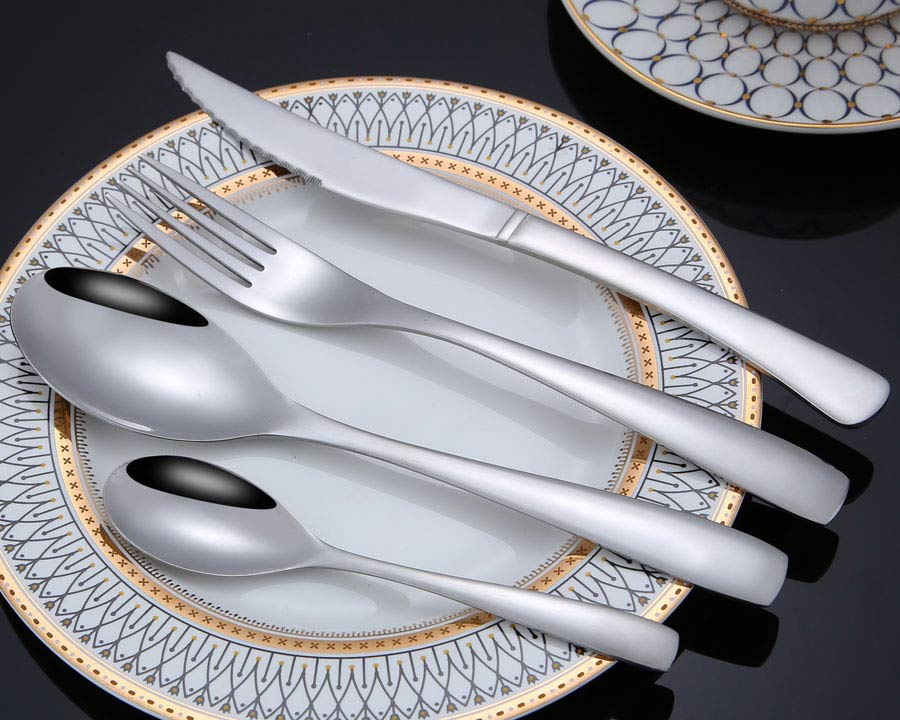 1523 stainless steel cutlery set spoon fork knife