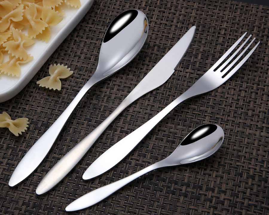 2581   high-grade mirror polish 18/10 stainless steel cutlery